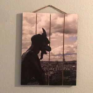 View from Norte Dame photo wall hanging.